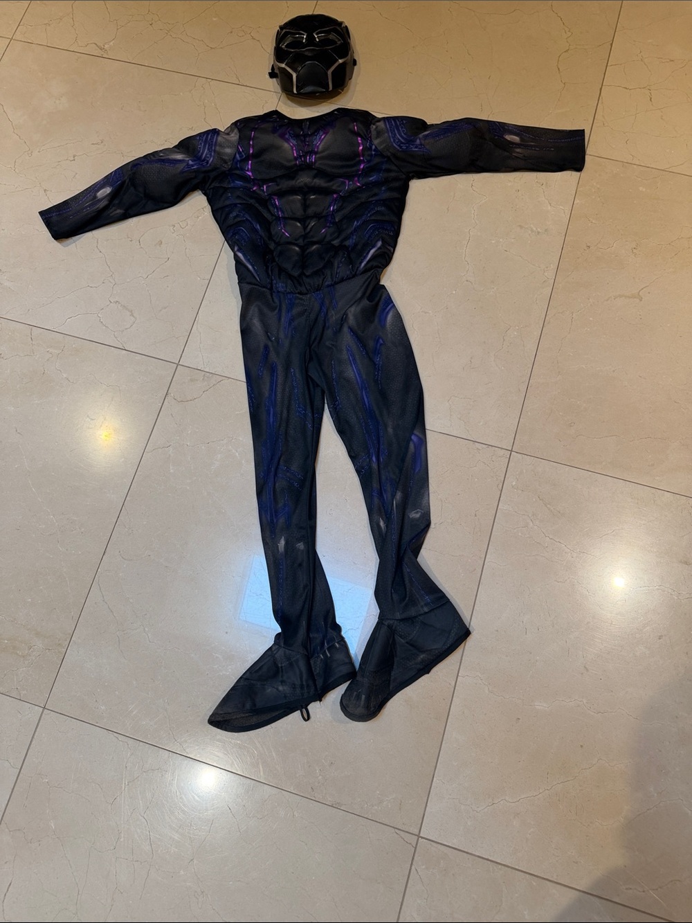 Kids Rubie's marvel Black Panther costume size m